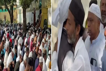 વડોદરામાં ઈદની ઉત્સાહભેર ઉજવણી : મુસ્લિમ બિરાદરોએ સામૂહિક નમાઝ પઢી ખુદાની બંદગી કરી | Eid celebrated…