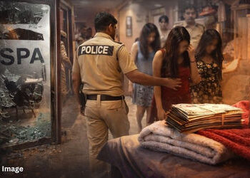 અમદાવાદ: વસ્ત્રાપુરના હિમાલયા મોલમાં ચાલતા સેક્સ રેકેટનો પર્દાફાશ, મસાજની આડમાં દેહવ્યાપાર, ત્રણ રાજ…