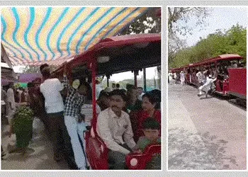 અમદાવાદ: કાંકરિયામાં ચાલુ ટોય ટ્રેનમાં ચડવા જતાં બાળક નીચે પટકાયું, ઈદના દિવસે મોટી દુર્ઘટના ટળી | A…