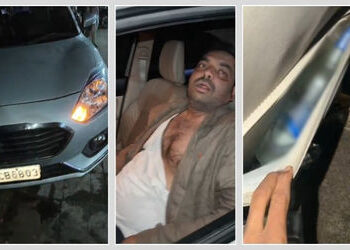 અમદાવાદ: કણભા પોલીસના હેડ કોન્સ્ટેબલે દારૂ પીને રોફ જમાવ્યો, લારીવાળાને માર મારતા લોકોએ પોલીસકર્મીને…