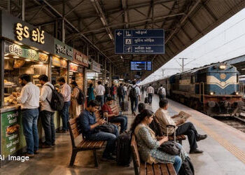 વડોદરા રેલવે વિભાગનો નવો કીર્તિમાન, નોન-ફેર રેવન્યુમાં રૂ.7.12 કરોડની કમાણી | Vadodara Railway Depar…