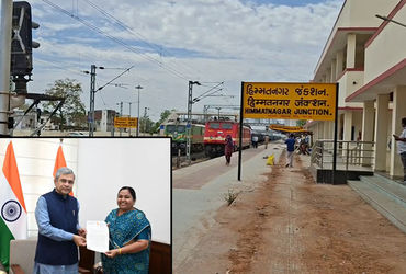 ખેડબ્રહ્મા-અસારવા રેલવે લાઈન પર ટ્રાયલ રન સફળ, ટૂંક સમયમાં દોડશે નવી ટ્રેન | khedbrahma asarwa elect…