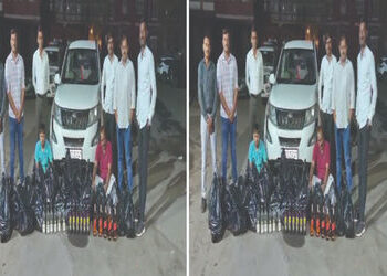 જામનગરમાં એક્સયૂવી કારના ચોરખાનામાં સંતાડીને ઘુસાડવામાં આવી રહેલો ઇંગ્લિશ દારૂનો માતબર જથ્થો એલસીબીએ…