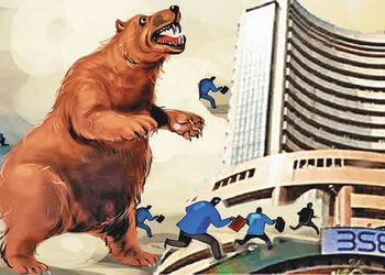 બ્લેક ફ્રાઈડે : સેન્સેક્સ 1690 પોઈન્ટ ખાબકી 73583 | Black Friday: Sensex falls 1690 points to 73583