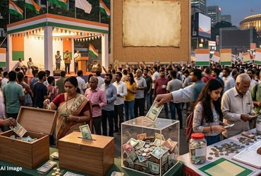 ભાજપ પર ધનવર્ષા! માત્ર ગુજરાતમાંથી એક વર્ષમાં 308 કરોડનું દાન મળ્યું, કોંગ્રેસને ફક્ત 69 લાખ | BJP G…