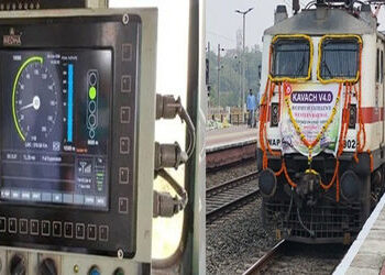 વડોદરા – નાગદા સેકશનમાં કવચ સિસ્ટમ સ્થાપિત કરાયું | Shield system installed in Vadodara Nagda sectio…