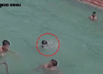સુરત: ઓલપાડમાં સ્વિમિંગ પૂલમાં ન્હાવા પડેલા યુવકનું ડૂબવાથી મોત, ઘટનાના લાઈવ દ્રશ્યો ચોંકાવનારા | 22…