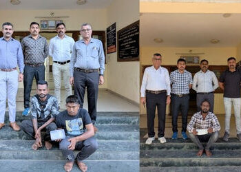 અમદાવાદ: વાડજમાં અકસ્માતના બહાને વૃદ્ધને ધમકાવી પૈસા પડાવતી ગેંગ ઝડપાઈ, ગણતરીના કલાકોમાં મુદ્દામાલ ર…