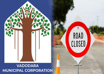 વડોદરામાં અકોટા-દાંડિયા બજાર બ્રિજ બંધ હોવાથી જેલ રોડ પર પીક અવર્સમાં સફાઈ કામગીરીથી ટ્રાફિક જામ | T…