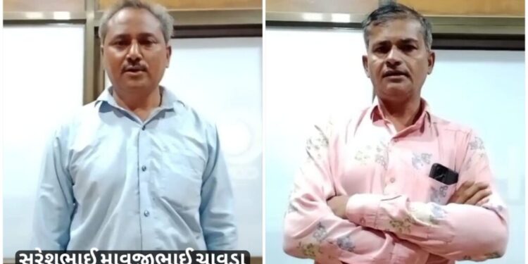 પાલીતાણા ના વાળુકડ ગામની મહિલા ફરાર થઈ જવાની અફવા ફેલાવનાર બે ઇસમોને સુરત પોલીસે પાઠ ભણાવ્યો