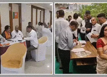 અમદાવાદમાં ભાજપની સેન્સ પ્રક્રિયાનો પ્રારંભ, શહેર પ્રમુખની ઉપસ્થિતિમાં દાવેદારોનો જમાવડો | BJP Candi…