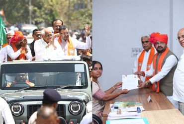 ઉમરેઠ બેઠકની પેટા ચૂંટણી માટે ભાજપના ઉમેદવાર હર્ષદ પરમારે ઉમેદવારી પત્ર ભર્યું, CMની હાજરીમાં ભવ્ય શ…