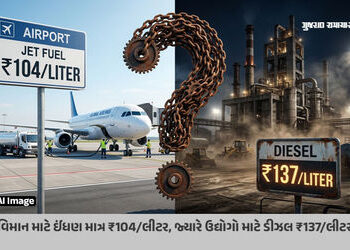 સરકારની બેવડી નીતિ! વિમાની કંપનીઓ માટે રાતોરાત ઈંધણના ભાવ ઘટાડ્યા, પણ ઉદ્યોગો માટે ડીઝલ મોંઘુદાટ | i…