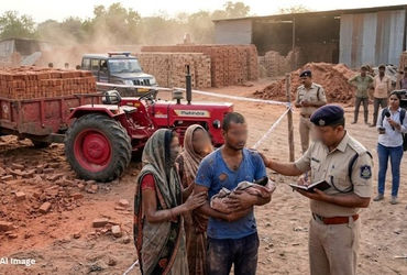 અમદાવાદ: ઈંટોના ભઠ્ઠા પર ટ્રેક્ટર ચાલકની બેદરકારીએ દોઢ વર્ષના માસૂમનો જીવ લીધો, અકસ્માત સર્જી ચાલક ફ…