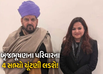 ભાજપના વિવાદિત નેતા બૃજભૂષણના પરિવારના 4 સભ્યો ચૂંટણી લડશે! દીકરી મેદાને ઉતરવા તૈયાર | Brij Bhushan’…