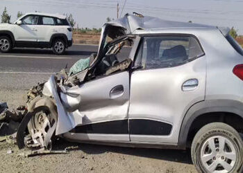 સાયલા-ચોટીલા હાઈવે પર ભયાનક અકસ્માત, મોરબીના મહંત અને તેમના પત્નીનું ઘટનાસ્થળે કરૂણ મોત | sayla chot…