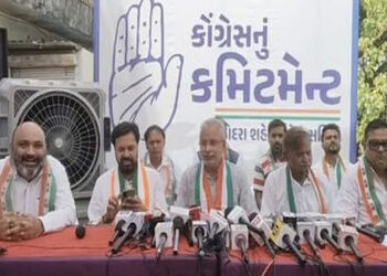 વડોદરામાં કોંગ્રેસનું કમિટમેન્ટ : મહિલા, સિનિયર સિટીઝનો, વિદ્યાર્થીઓ માટે સિટી બસ ફ્રી, બે ટાઇમ પાણી…