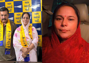 રાજકોટ: સ્થાનિક સ્વરાજ્યની ચૂંટણી પહેલા ક્ષત્રિય આંદોલનનો જાણીતો ચહેરો પદ્મિનીબા વાળા આમ આદમી પાર્ટી…