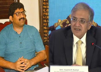 CEC જ્ઞાનેશ કુમાર અને IAS અધિકારી વચ્ચે ચાલુ બેઠકમાં માથાકૂટ, પછી ચોંકાવનારી કાર્યવાહી | who is ias …