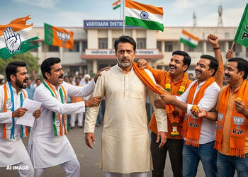 આયારામ ગયા રામ: ભાજપ છોડી કોંગ્રેસમાં ગયેલા વડોદરાના નેતાનો 24 કલાકમાં જ થયો મોહભંગ, ફરી ધારણ કર્યો …
