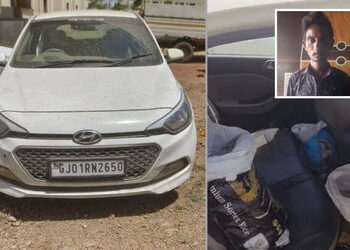 અમદાવાદ: કાસિન્દ્રામાં કારની સીટ પાછળ છુપાવેલો દારૂનો જથ્થો ઝડપાયો, લાખોના મુદ્દામાલ સાથે એકની ધરપકડ…