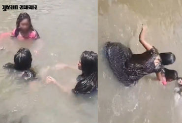 VIDEO: સેલ્ફીના ચક્કરમાં મસ્તી ભારે પડી, કેમેરા સામે 3 કિશોરીઓનું ઝરણામાં ડૂબી જતાં મોત | Girls Drow…