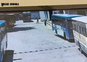 વડોદરા સેન્ટ્રલ બસ સ્ટેશનની દુર્ઘટના: શેડ ધરાશાયી થવાની ઘટનાના ચોંકાવનારા CCTV ફૂટેજ સામે આવ્યા | Va…