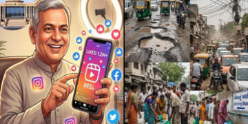 ગુજરાતનું સચિવાલય બન્યું સ્ટુડિયો! જનતાના દરબારમાં ગેરહાજર મંત્રીઓ સોશિયલ મીડિયા પર ‘હાજર’, રીલ્સ બન…