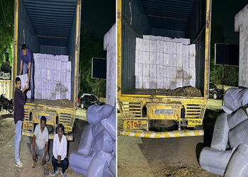 ઘાસના ભૂસાની આડમાં દારૂની હેરાફેરી : મહારાષ્ટ્રથી ગુજરાતમાં ઘૂસાડાતા દારૂ ભરેલું કન્ટેનર કરજણ પાસે ઝ…