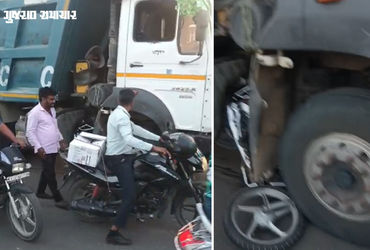 અમદાવાદના SG હાઈવે પર બેફામ ડમ્પરની અડફેટે બાઇક ચાલક સહિત 2ના મોત, ડ્રાઈવર ફરાર | Two Dead as Dumper…