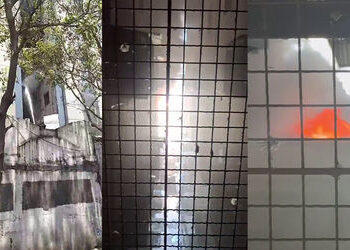 સુરતની મિલેનિયમ માર્કેટમાં ભીષણ આગ: ધુમાડાના ગોટેગોટાથી રિંગ રોડ પર અફરાતફરી | surat millennium mark…