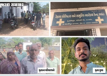 છોટાઉદેપુર: હત્યા કે અકસ્માત! નોકરીએ જવા નીકળેલા યુવકનું મોત, ન્યાયિક તપાસની પરિવારની માગ | Youth Fo…