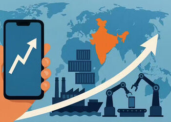 અમેરિકા ખાતે સ્માર્ટફોનની નિકાસ 86 ટકા વધી 19.68 અબજ ડોલર | Smartphone exports to the US rose 86 per…
