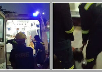 જામનગરમાં એપોર્ટમેન્ટમાં બીજા માળે ભીષણ આગ, એકલવાયું જીવન જીવતા પ્રૌઢનું મોત | Jamnagar Fire: Man Di…