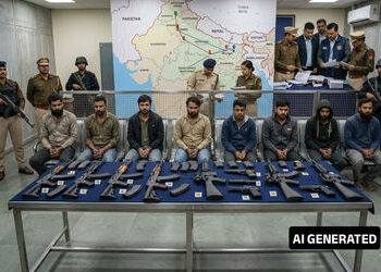 દિલ્હીમાં મોટું આતંકી કાવતરું નિષ્ફળ! 18 અત્યાધુનિક હથિયારો સાથે 9 શખ્સોની ધરપકડ, ISI કનેક્શનની તપાસ…