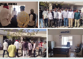 સુરેન્દ્રનગર: વીજપોલ પડી જતાં સાયલાના 3 ગામોમાં 12 કલાકથી ‘વીજળી ગૂલ’, ગ્રામજનો PGVCL કચેરી પહોંચ્યા…