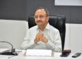 પ્રિ-મોન્સુન તૈયારીઓ અંગે સમીક્ષા બેઠક યોજતા જામનગર જિલ્લા કલેક્ટર પી બી પંડ્યા