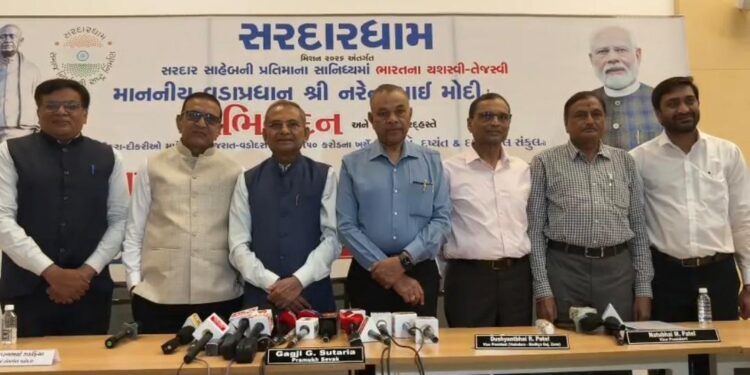 11મીએ પીએમ મોદી વડોદરામાં સરદારધામ 3 નું કરશે લોકાર્પણ. સરદાર રત્નથી પીએમને કરાશે સન્માનિત