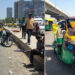 અમદાવાદ: SG હાઈવે પર બ્રિજના કામ માટે મૂકેલું બેરિકેડ પડતા રિક્ષા પલટી ગઈ, પતરું વાગતા મુસાફરનું મોત…
