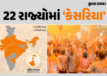 12 વર્ષમાં 8થી વધીને 22 રાજ્યોમાં ભાજપ-NDAની સરકાર, બંગાળનો અભેદ્ય કિલ્લો પણ જીત્યો | india shifting…