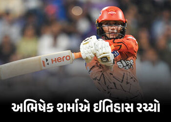 IPL-2026 : અભિષેક શર્માએ ઈતિહાસ રચ્યો, ભારતમાં 300 સિક્સર પુરી કરનારો વિશ્વનો છઠ્ઠો બેટ્સમેન બન્યો |…