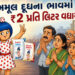 BIG NEWS: મોંઘવારીનો વધુ એક માર, અમૂલ દૂધના ભાવમાં પ્રતિ લિટર રૂ.2 નો વધારો, આજે મધરાતથી નવા ભાવ લાગ…