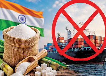 ખાંડની નિકાસ પર તાત્કાલિક અસરથી પ્રતિબંધ | Ban on sugar exports with immediate effect