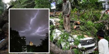 ઉ.પ્રદેશમાં આંધી વ્યાધિ ઉપાધી : 120નાં મોત | Thunderstorm outbreak in Uttar Pradesh: 120 deaths