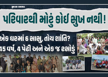 વિશ્વ પરિવાર દિવસઃ એક જ ઘરમાં 6 સાસુ, જાણો અમદાવાદમાં 23 સભ્યના પરિવારના સુખી જીવનનું રહસ્ય | Ahmeda…