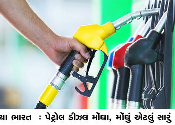 નયા ભારત : પેટ્રોલ ડીઝલ મોંઘા, મોંઘું એટલું સારું !! | Naya Bharat: Petrol diesel are expensive the …