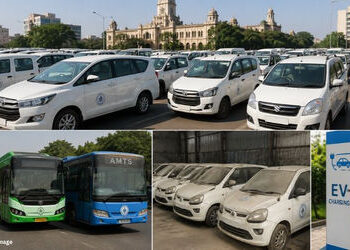 AMCના 3000થી વધુ વાહનોના કાફલામાં એક પણ EV નથી, પદાધિકારીઓ ક્યારે સ્માર્ટ બનશે? | Ahmedabad AMC Flee…
