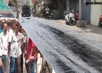 વડોદરામાં હાઈવોલ્ટેજ ડ્રામા: વાડીમાં રોડ બનાવવા મુદ્દે ભાજપ-કોંગ્રેસના નેતાઓ બાખડ્યા, પોલીસ બોલાવવી …