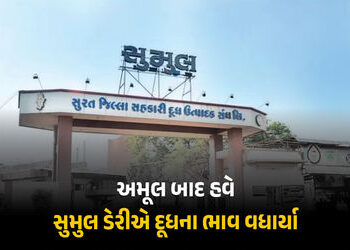 મોંઘવારીનો વધુ એક માર : અમૂલ બાદ હવે સુમુલ ડેરીએ દૂધના ભાવ વધાર્યા, 19મીથી અમલ | After Amul Now Sumu…