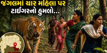 મહારાષ્ટ્રના ચંદ્રપુરમાં વાઘનો આતંક, 4 મહિલાને હુમલો કરી મોતને ઘાટ ઉતારતાં લોકોમાં ફફડાટ | Tiger Att…